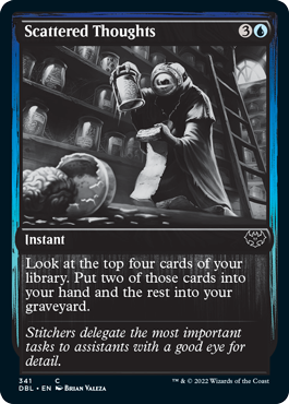 Scattered Thoughts [Innistrad: Double Feature] | Yard's Games Ltd