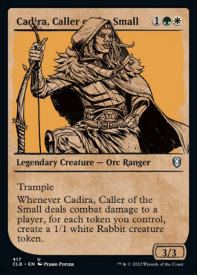 Cadira, Caller of the Small (Showcase) [Commander Legends: Battle for Baldur's Gate] | Yard's Games Ltd