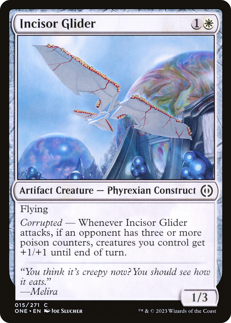 Incisor Glider [Phyrexia: All Will Be One] | Yard's Games Ltd