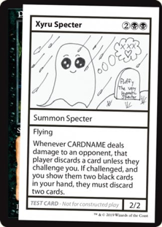 Xyru Specter (2021 Edition) [Mystery Booster Playtest Cards] | Yard's Games Ltd