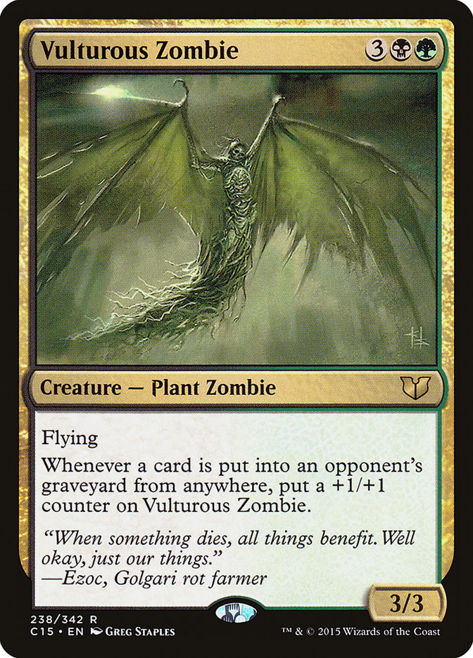 Vulturous Zombie [Commander 2015] | Yard's Games Ltd