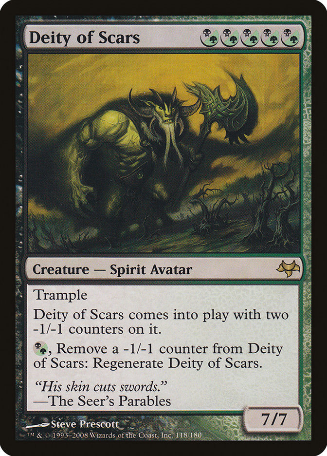 Deity of Scars [Eventide] | Yard's Games Ltd