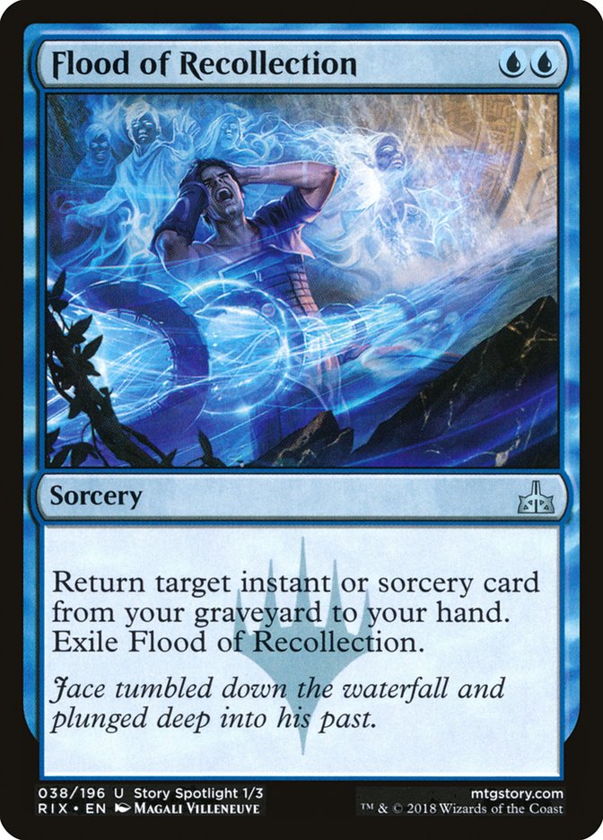 Flood of Recollection [Rivals of Ixalan] | Yard's Games Ltd