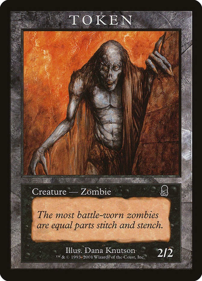 Zombie Token [Magic Player Rewards 2002] | Yard's Games Ltd
