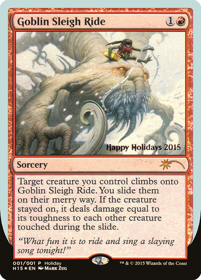 Goblin Sleigh Ride [Happy Holidays] | Yard's Games Ltd