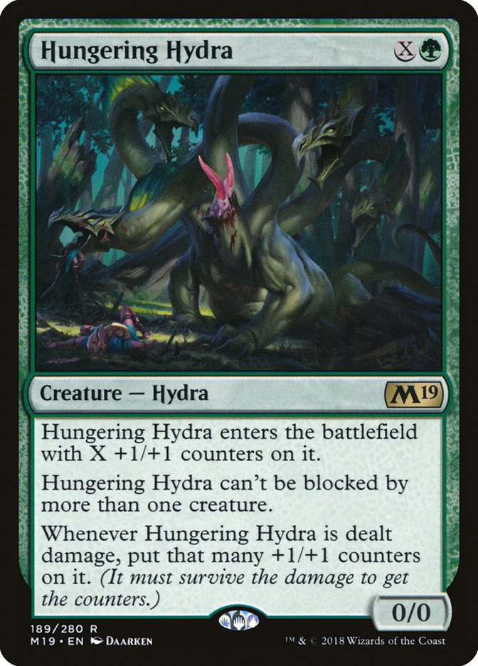 Hungering Hydra [Core Set 2019] | Yard's Games Ltd