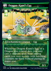 The Dragon-Kami Reborn // Dragon-Kami's Egg (Showcase Soft Glow) [Kamigawa: Neon Dynasty] | Yard's Games Ltd