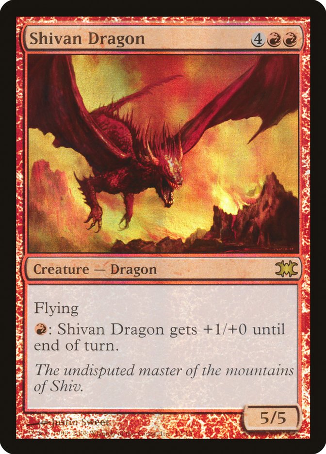 Shivan Dragon [From the Vault: Dragons] | Yard's Games Ltd