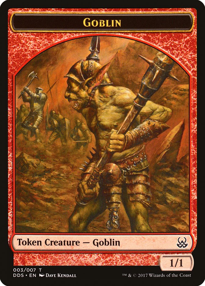 Goblin Token [Duel Decks: Mind vs. Might Tokens] | Yard's Games Ltd