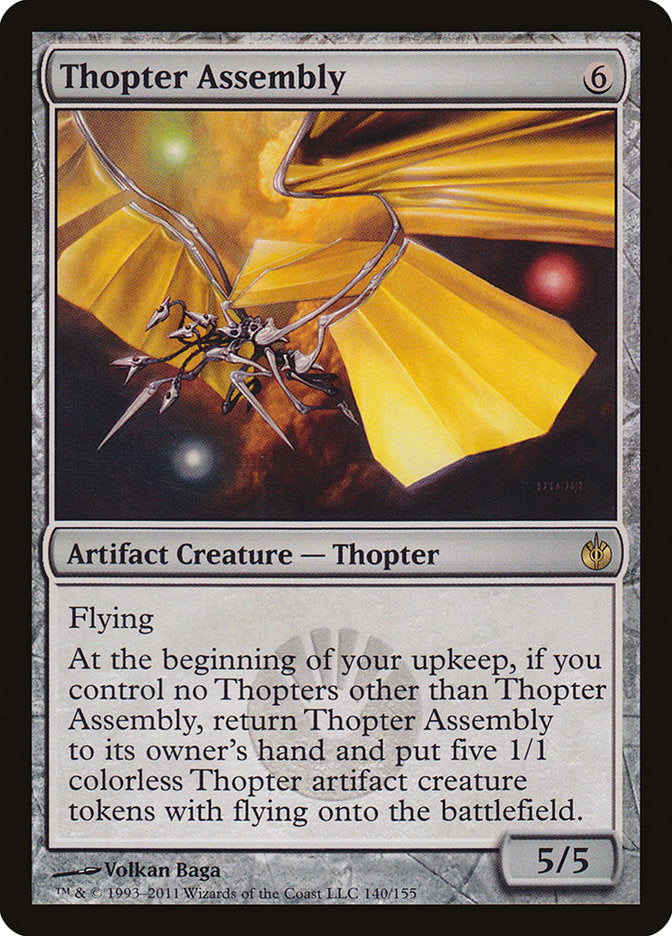 Thopter Assembly [Mirrodin Besieged] | Yard's Games Ltd