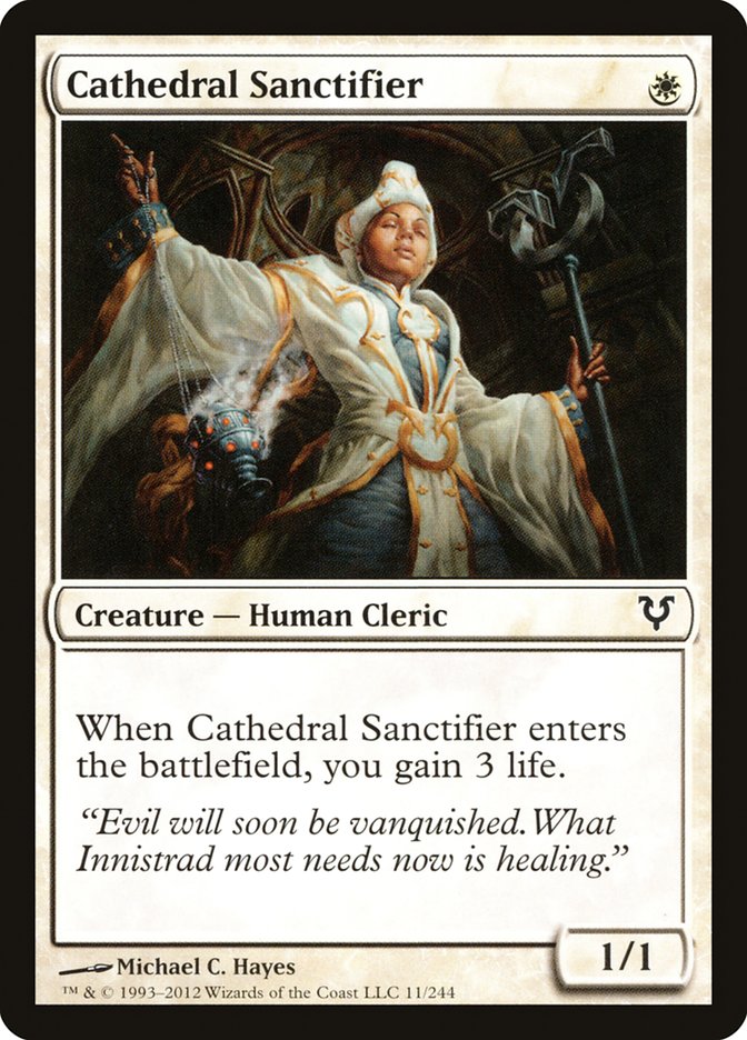 Cathedral Sanctifier [Avacyn Restored] | Yard's Games Ltd