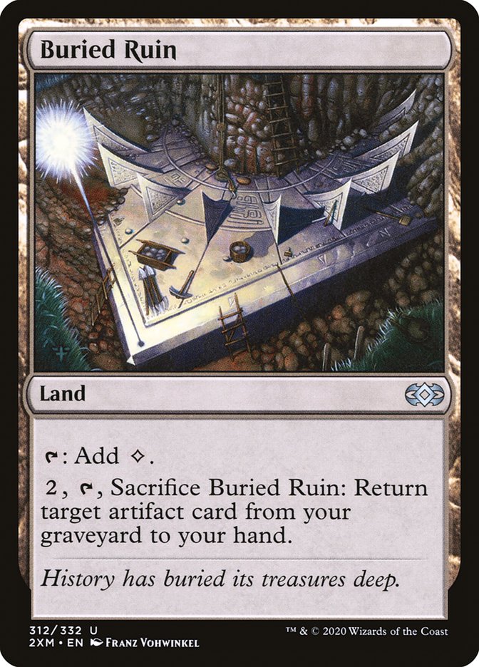 Buried Ruin [Double Masters] | Yard's Games Ltd