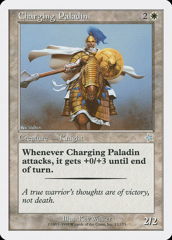 Charging Paladin [Starter 1999] | Yard's Games Ltd