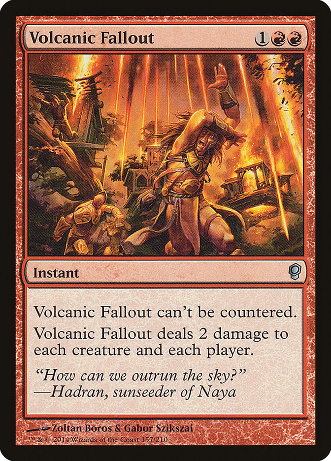 Volcanic Fallout [Conspiracy] | Yard's Games Ltd