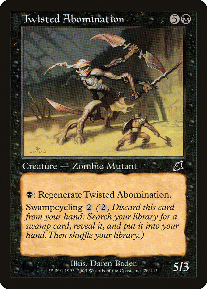 Twisted Abomination [Scourge] | Yard's Games Ltd