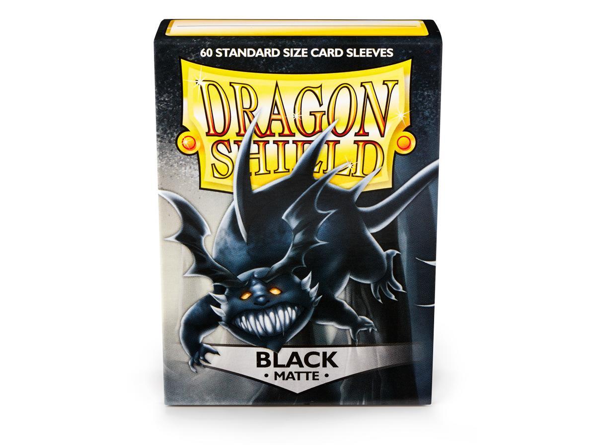 Dragon Shield Standard Matte Black ‘Wanderer’ – (60ct) | Yard's Games Ltd