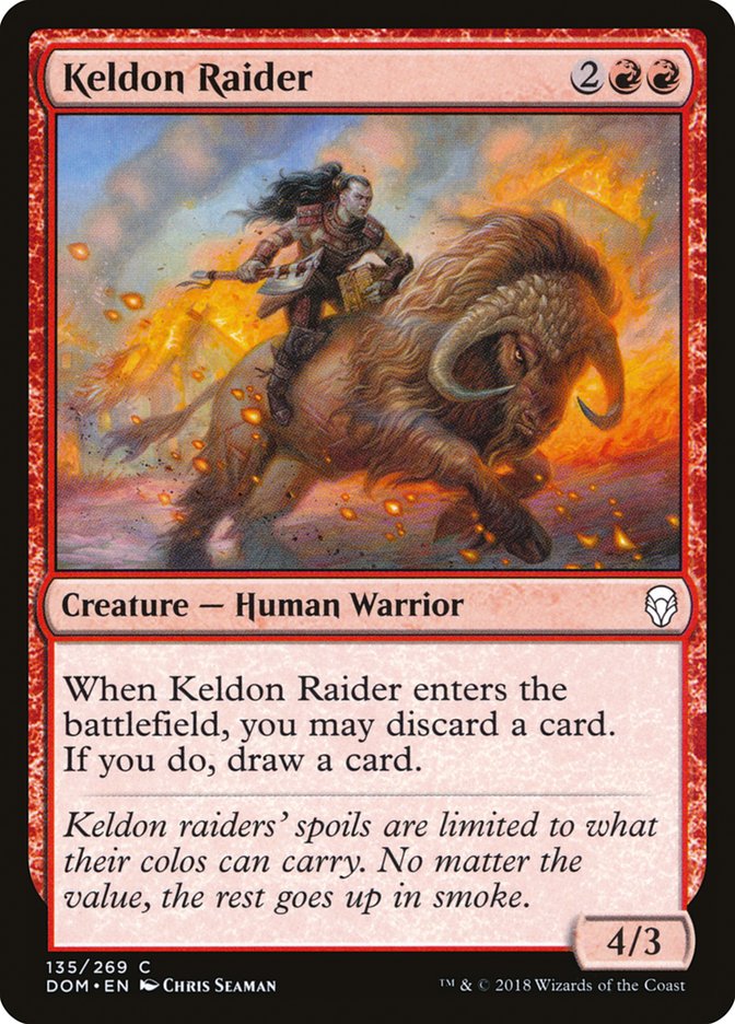 Keldon Raider [Dominaria] | Yard's Games Ltd