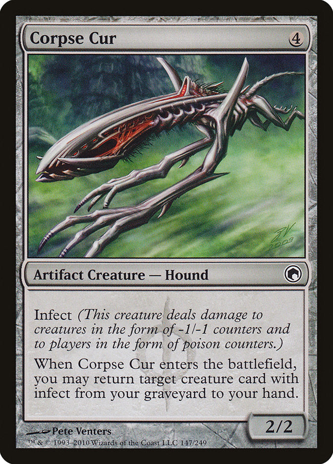 Corpse Cur [Scars of Mirrodin] | Yard's Games Ltd