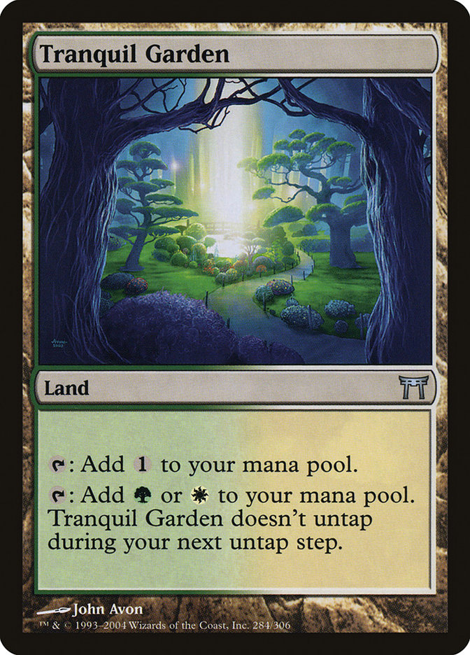 Tranquil Garden [Champions of Kamigawa] | Yard's Games Ltd