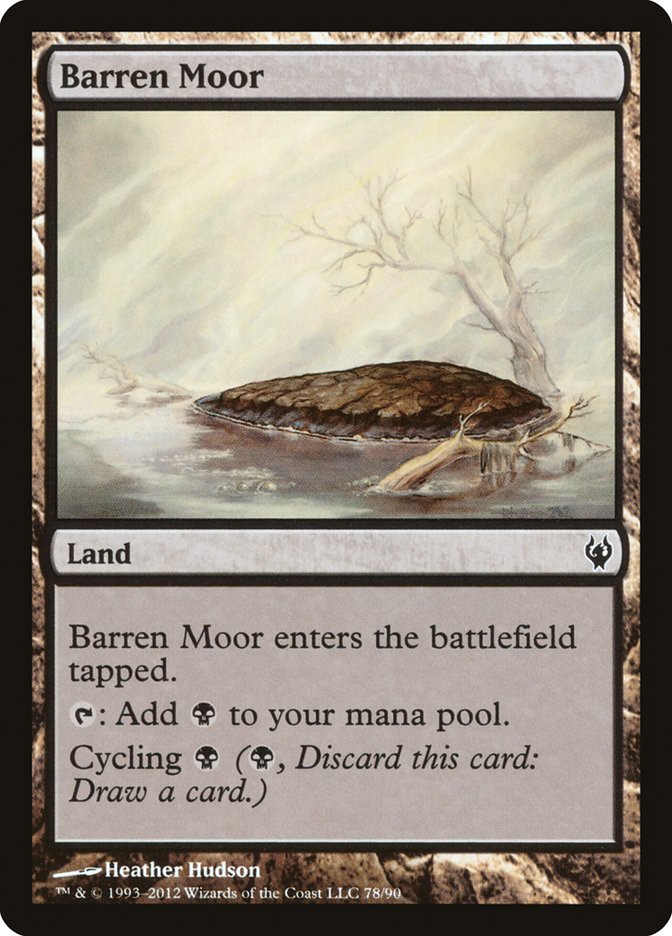 Barren Moor [Duel Decks: Izzet vs. Golgari] | Yard's Games Ltd