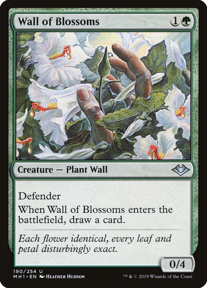 Wall of Blossoms [Modern Horizons] | Yard's Games Ltd