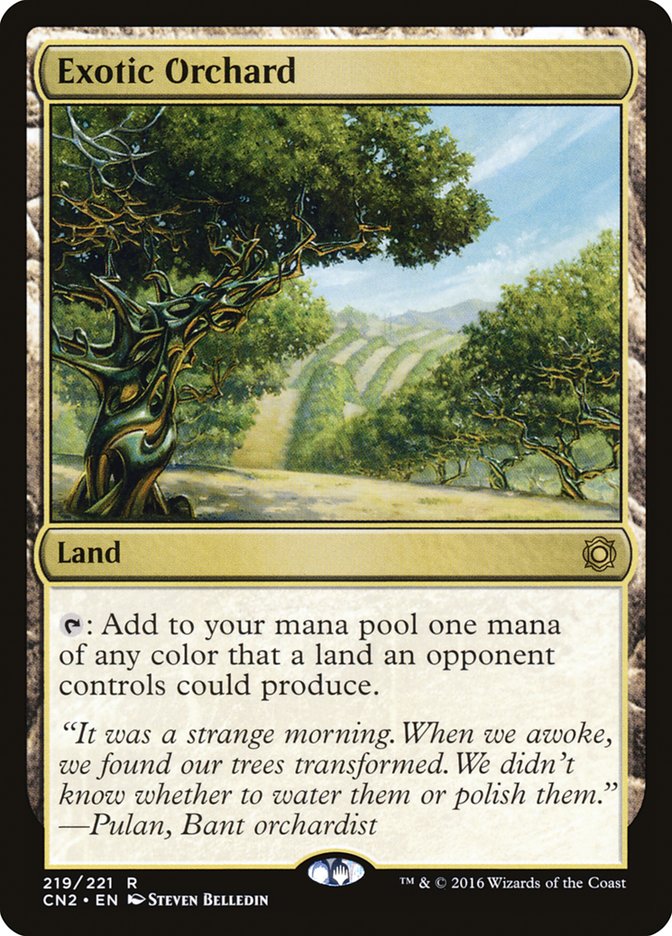 Exotic Orchard [Conspiracy: Take the Crown] | Yard's Games Ltd