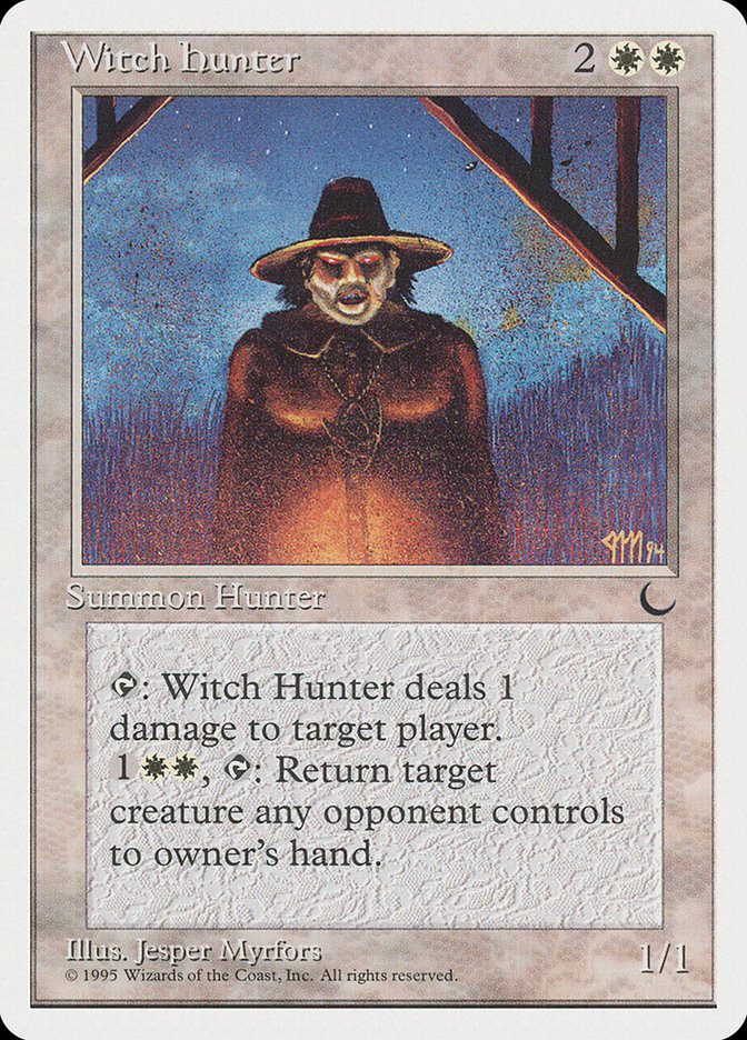 Witch Hunter [Chronicles] | Yard's Games Ltd