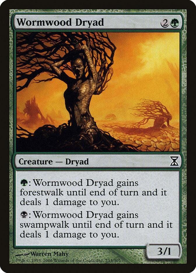 Wormwood Dryad [Time Spiral] | Yard's Games Ltd