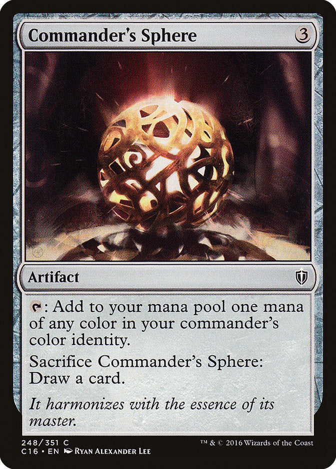 Commander's Sphere [Commander 2016] | Yard's Games Ltd