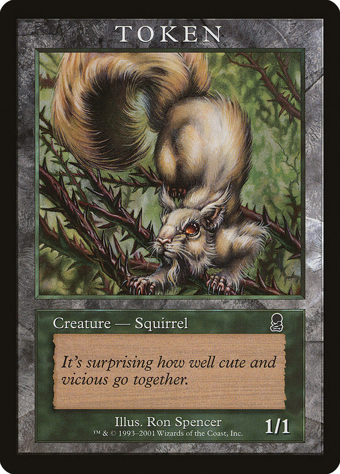 Squirrel Token [Magic Player Rewards 2002] | Yard's Games Ltd