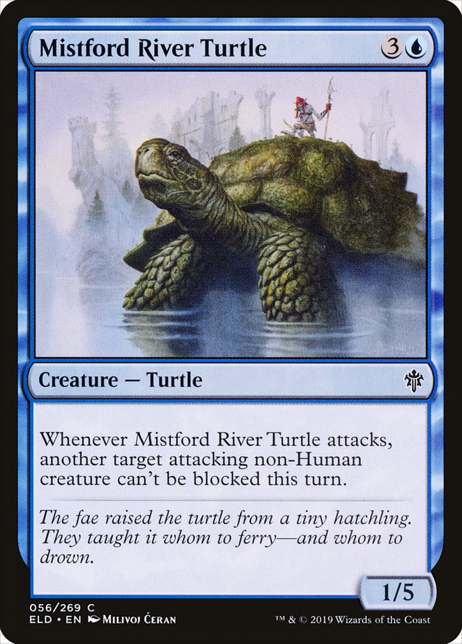 Mistford River Turtle [Throne of Eldraine] | Yard's Games Ltd