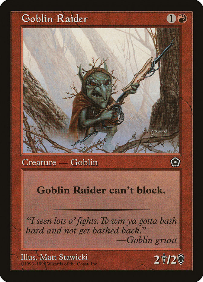Goblin Raider [Portal Second Age] | Yard's Games Ltd