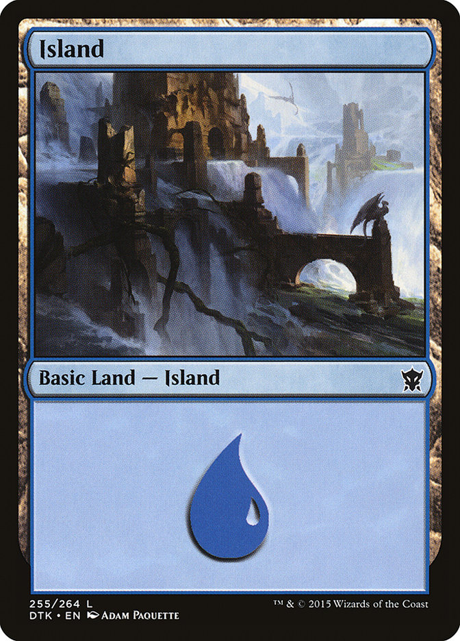 Island (255) [Dragons of Tarkir] | Yard's Games Ltd