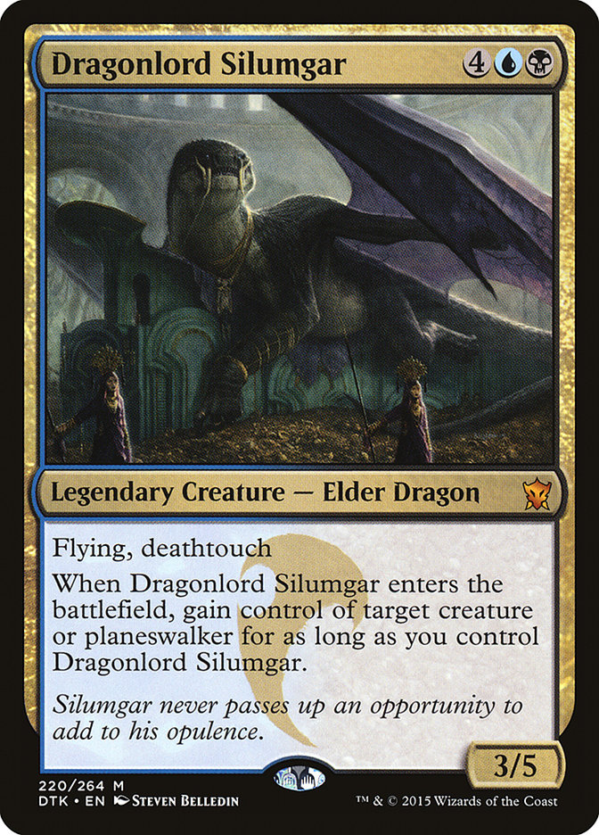 Dragonlord Silumgar [Dragons of Tarkir] | Yard's Games Ltd