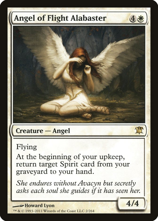 Angel of Flight Alabaster [Innistrad] | Yard's Games Ltd