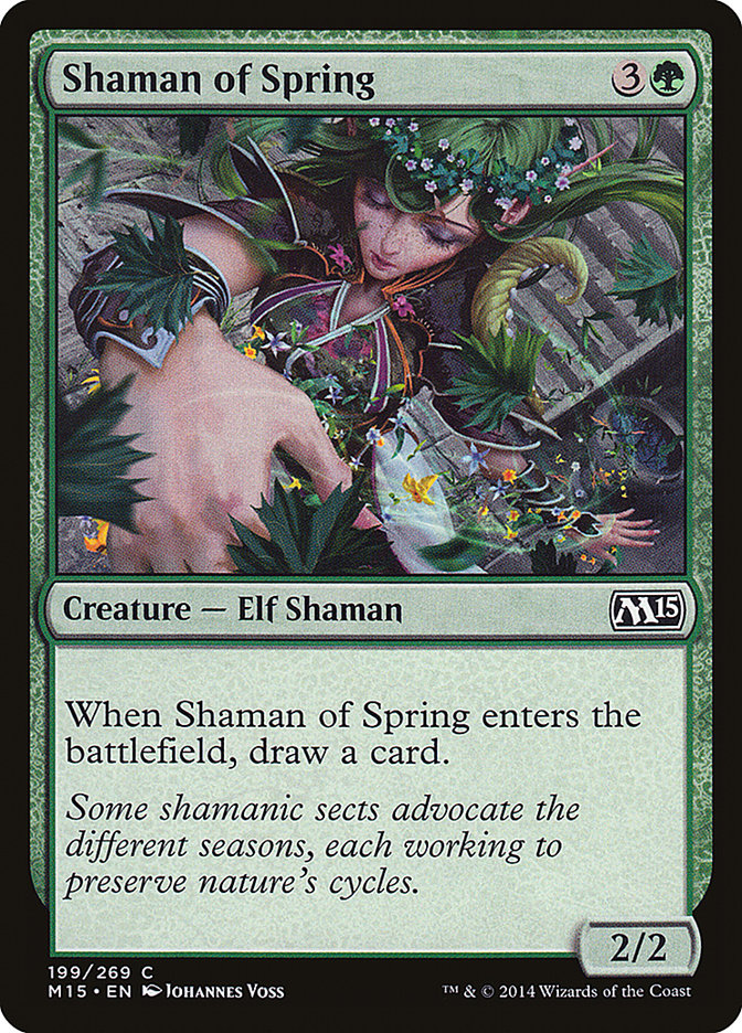 Shaman of Spring [Magic 2015] | Yard's Games Ltd