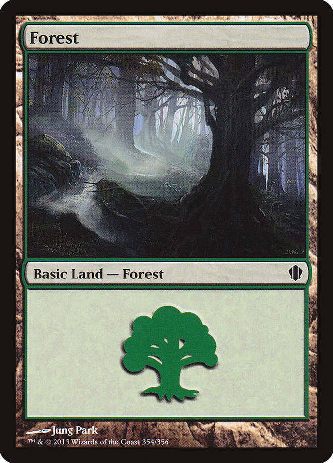 Forest (354) [Commander 2013] | Yard's Games Ltd