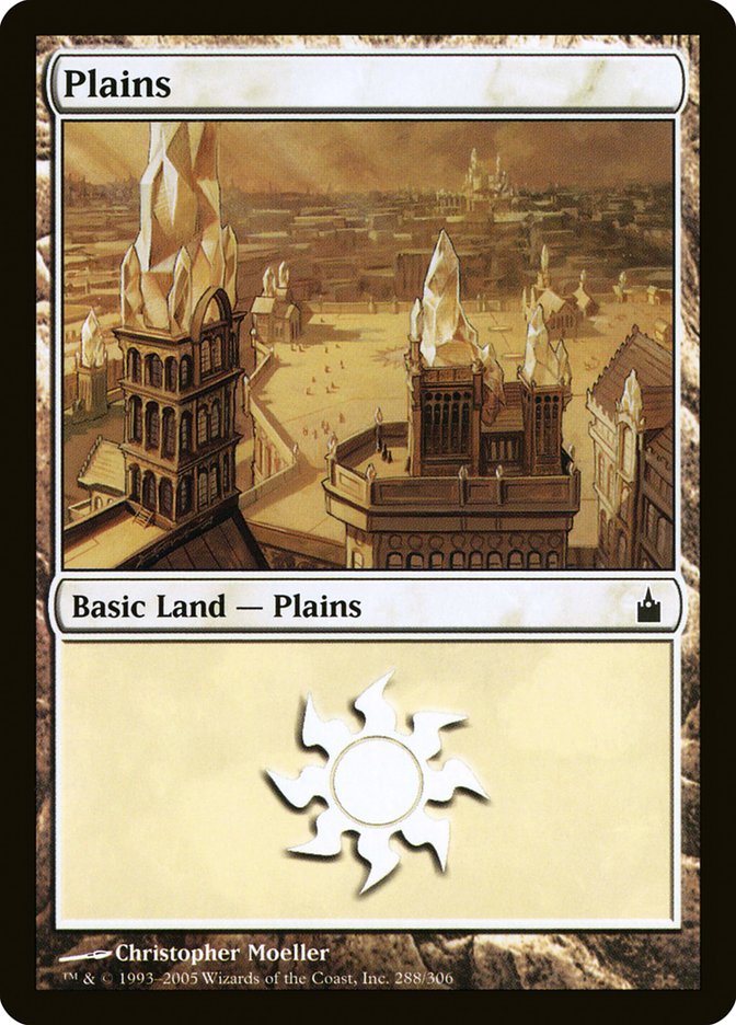Plains (288) [Ravnica: City of Guilds] | Yard's Games Ltd