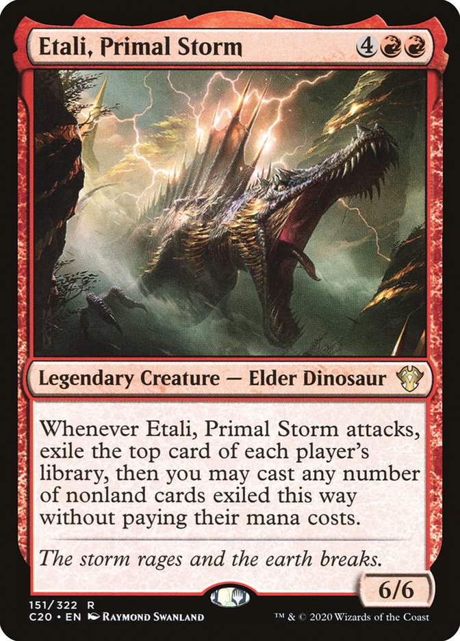 Etali, Primal Storm [Commander 2020] | Yard's Games Ltd