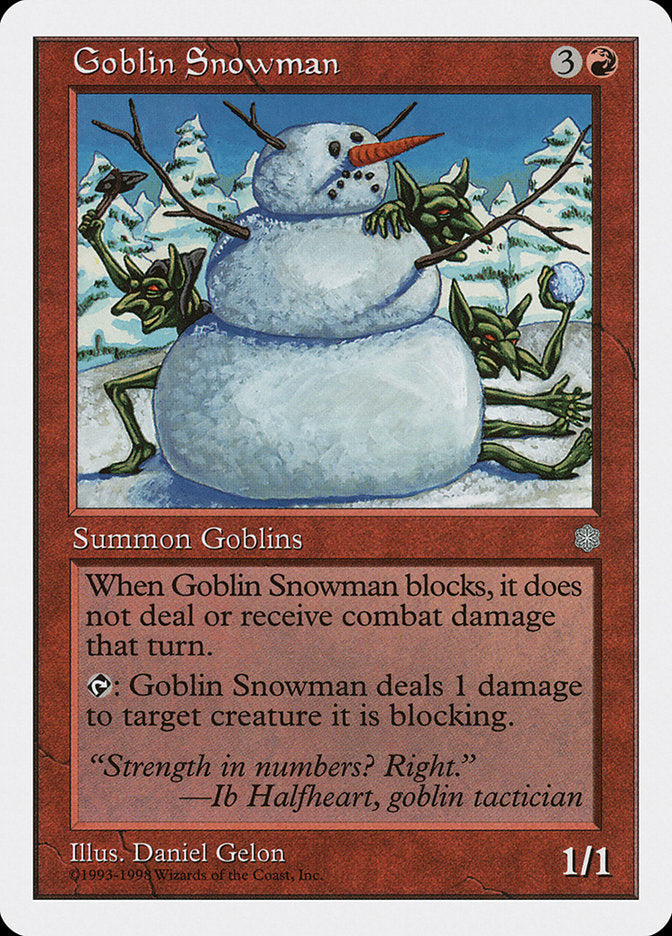 Goblin Snowman [Anthologies] | Yard's Games Ltd