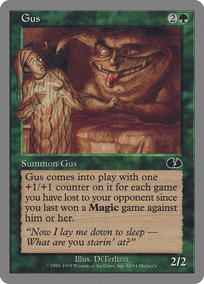 Gus [Unglued] | Yard's Games Ltd