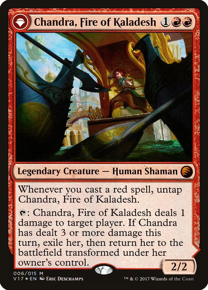 Chandra, Fire of Kaladesh // Chandra, Roaring Flame [From the Vault: Transform] | Yard's Games Ltd