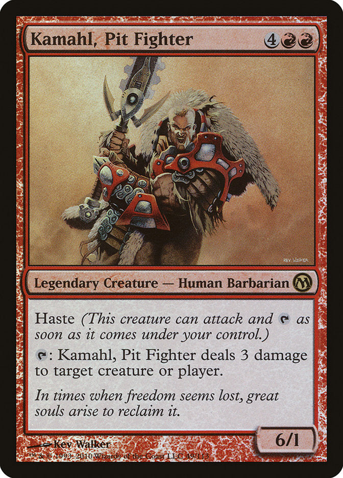Kamahl, Pit Fighter [Duels of the Planeswalkers] | Yard's Games Ltd