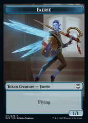 Faerie // Rogue Double-Sided Token [Streets of New Capenna Commander Tokens] | Yard's Games Ltd