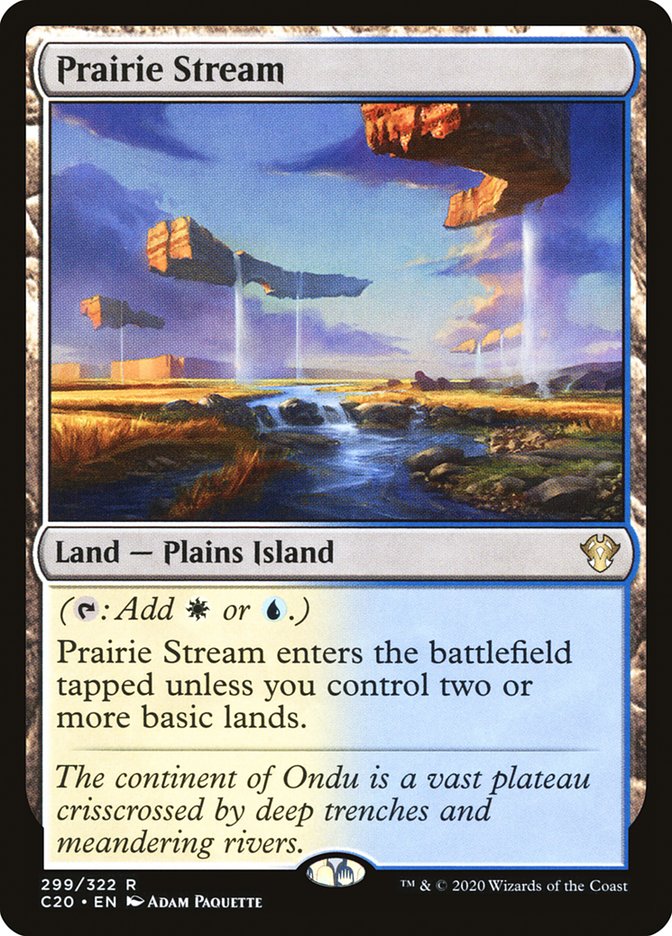 Prairie Stream [Commander 2020] | Yard's Games Ltd