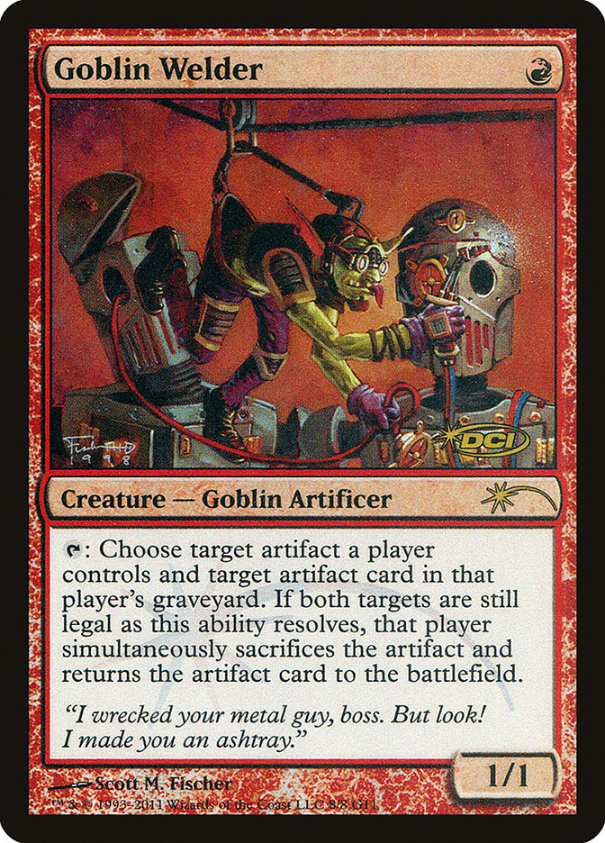 Goblin Welder [Judge Gift Cards 2011] | Yard's Games Ltd