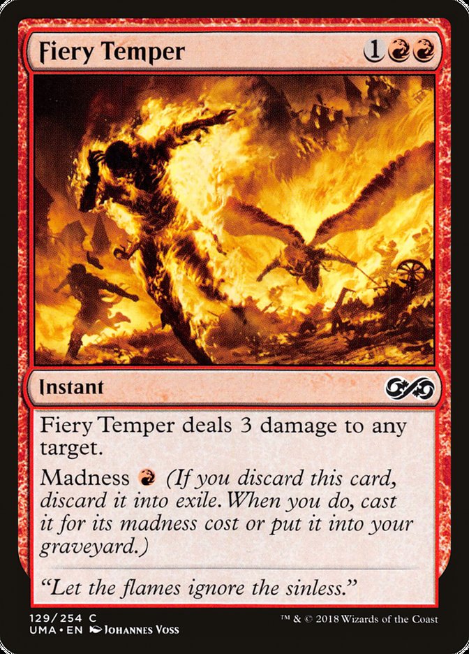 Fiery Temper [Ultimate Masters] | Yard's Games Ltd