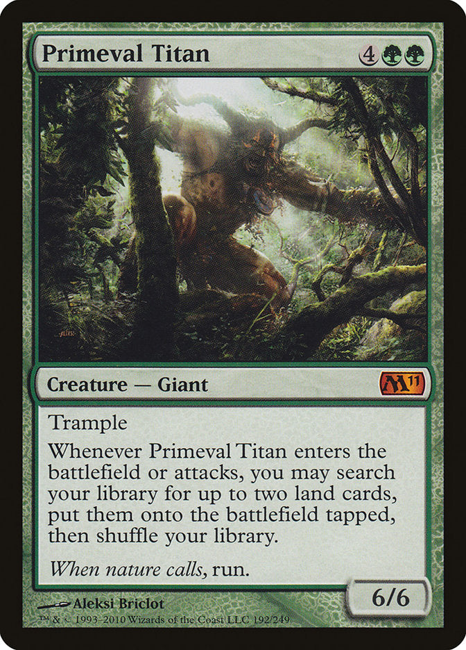 Primeval Titan [Magic 2011] | Yard's Games Ltd