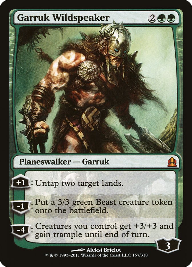 Garruk Wildspeaker [Commander 2011] | Yard's Games Ltd
