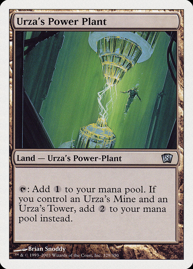 Urza's Power Plant [Eighth Edition] | Yard's Games Ltd